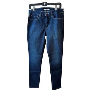 Levi's 711 Jeans Womens‎ 30 x 30 Skinny Dark Wash Blue